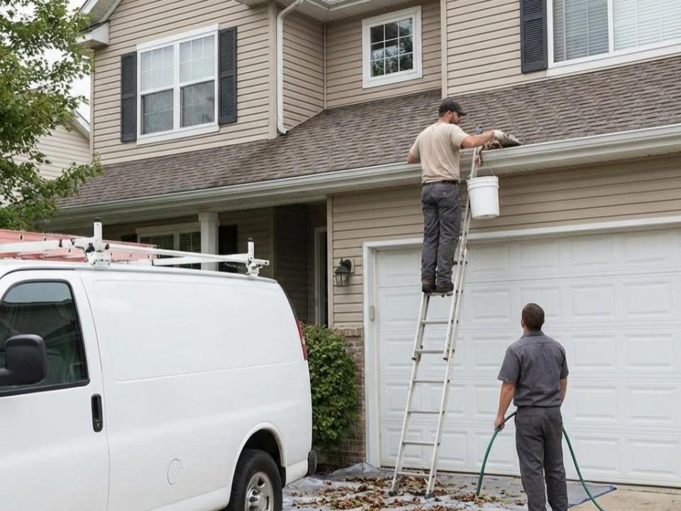 how long does a gutter cleaning take
